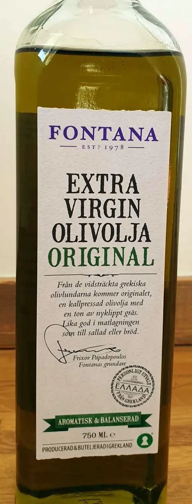 Extra Virgin Olivolja Original