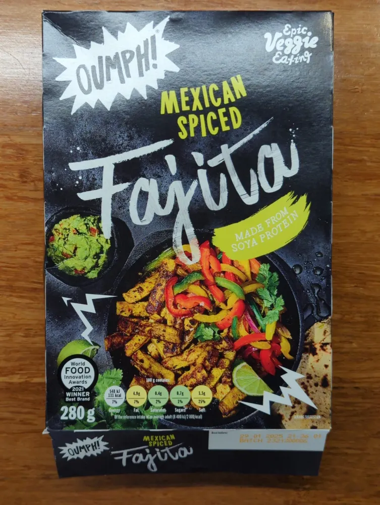 OUMPH Mexican Spiced Fajita