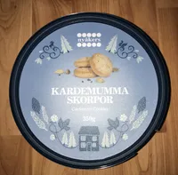 Kardemumma skorpor cardamomo cookies