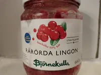 Rårörda lingon