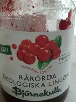 Rårörda ekologiska lingon