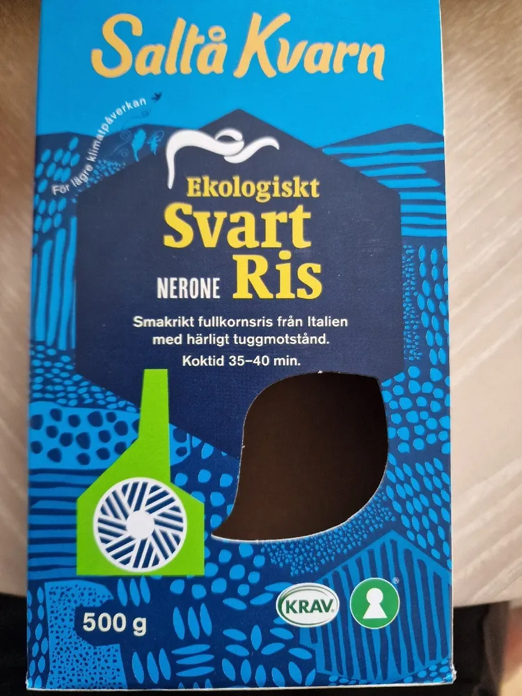 Ekologist svart ris
