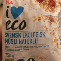 Svensk ekologisk müsli naturell
