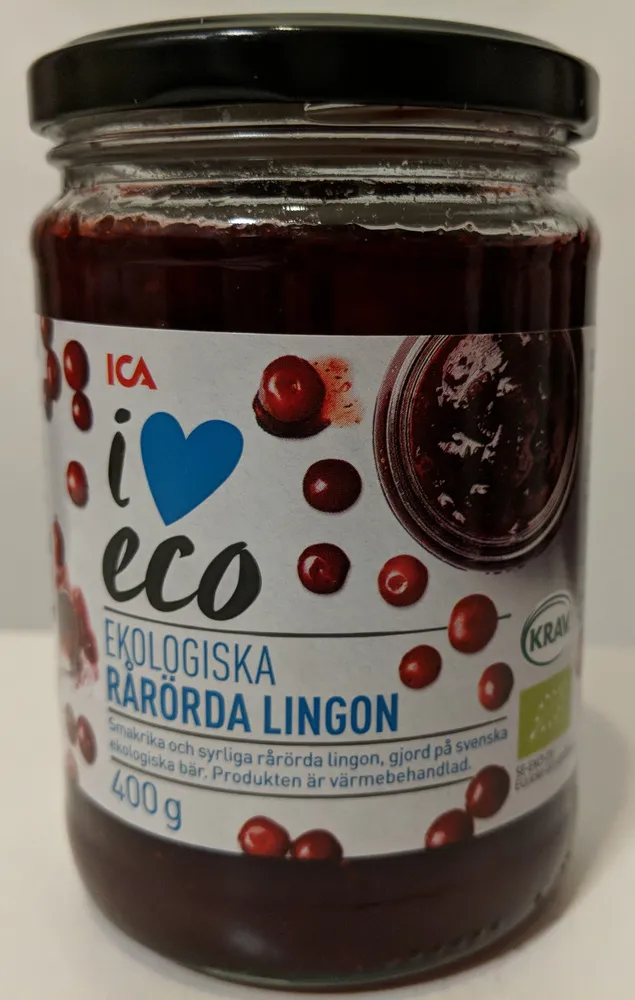 Ekologiska Rårörda Lingon