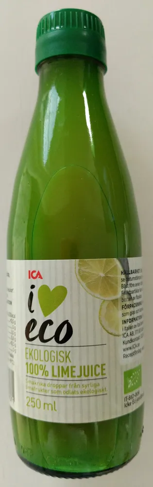 Ekologisk 100% Lime Juice