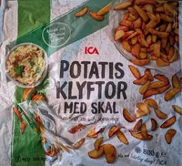 Potatis Klyftor med skal