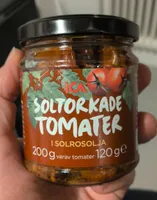 Soltorkade Tomater i Solrosolja