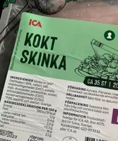 kokt skinka