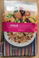 Muesli 45% frukt