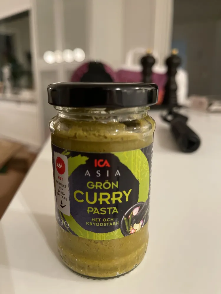 Grön Curry Pasta