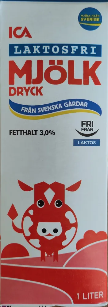 Laktosfri Mjölkdryck