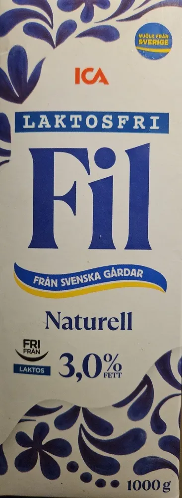 ICA Filmjölk laktosfri