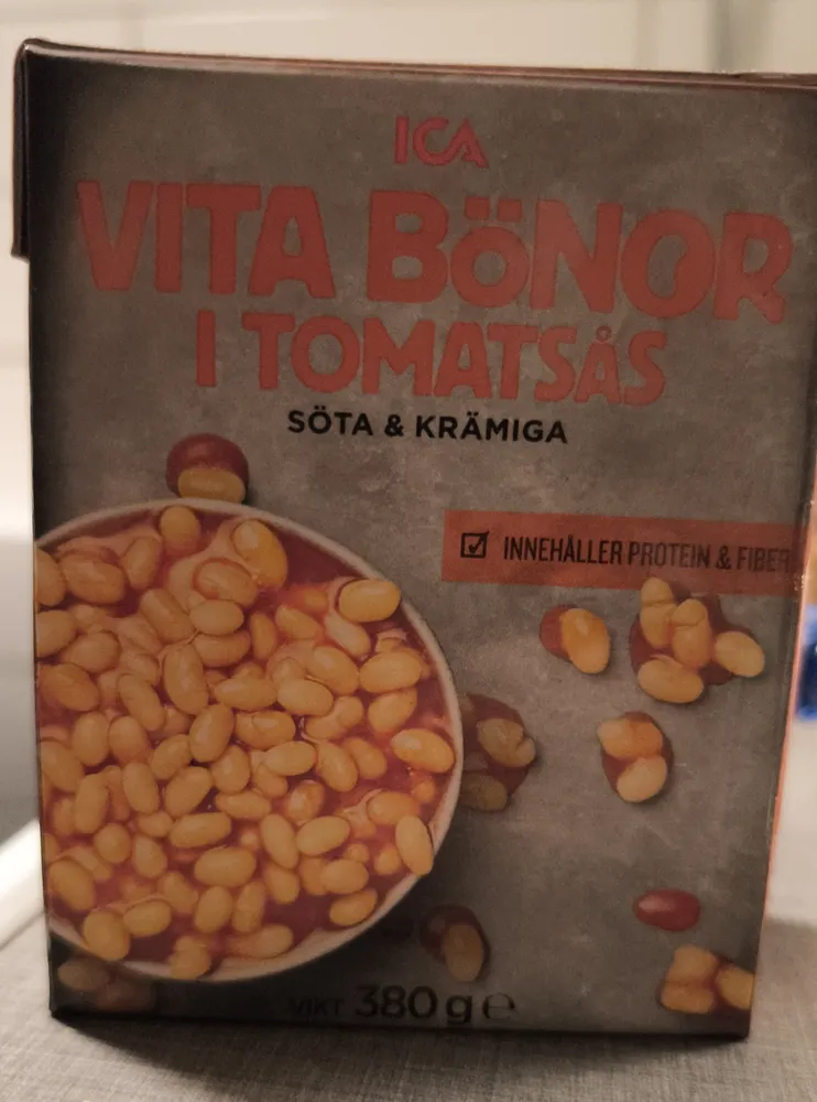 Vita Bönör I Tomatsås