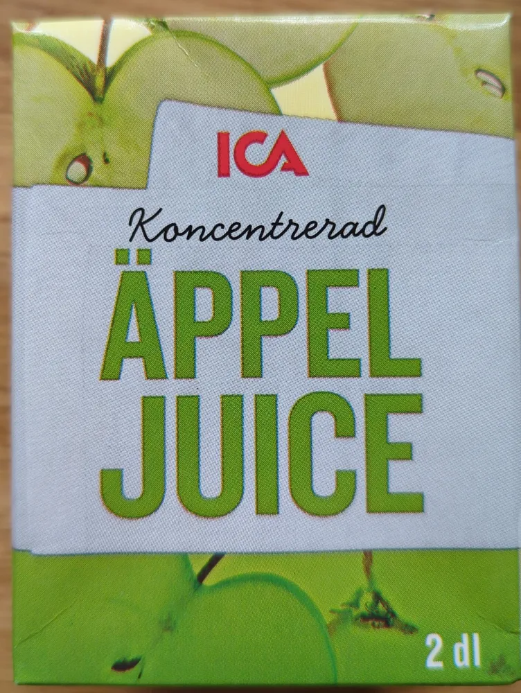 Koncentrerad Äppel juice