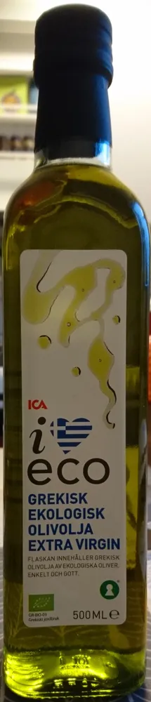 Grekisk ekologisk olivolja extra virgin