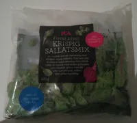 Finbladig krispig sallatsmix