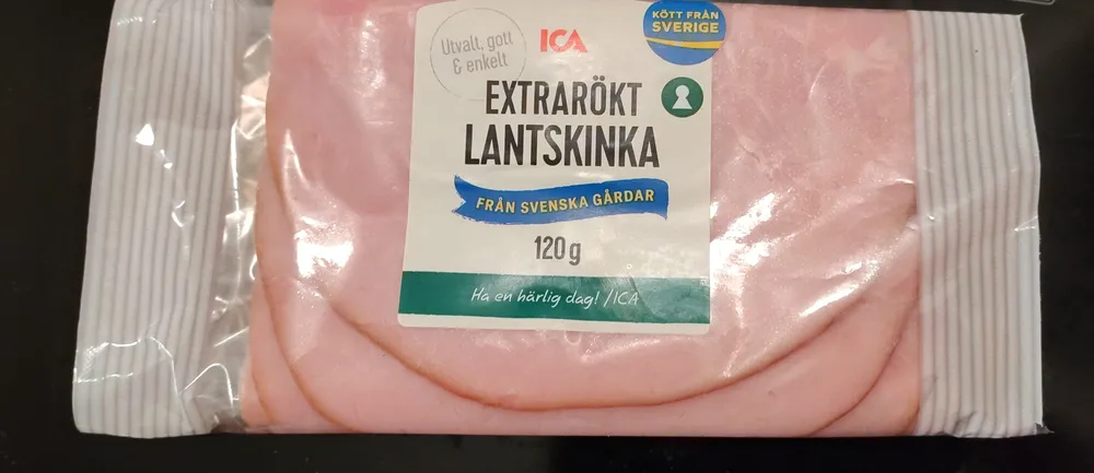 Extrarökt lantskinka