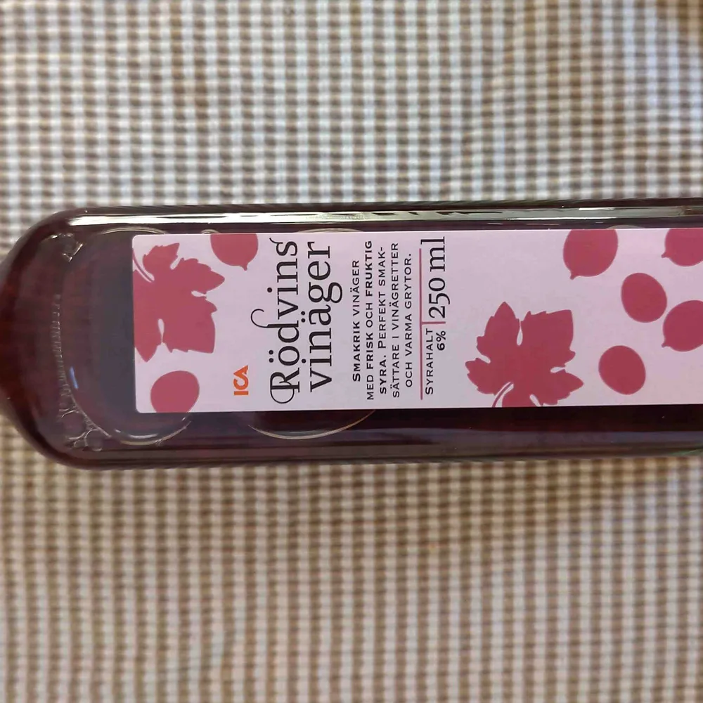 Rödvinsvinäger