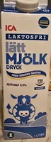 Laktosfri Lätt Mjölk Dryck (0.5%)