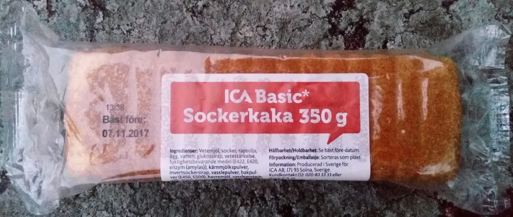 ICA Basic Sockerkaka