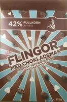 Flingor med chokladsmak