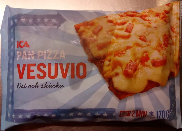ICA Pan Pizza Vesuvio