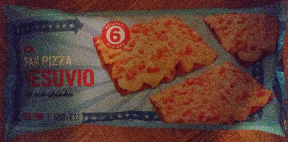 ICA Pan Pizza Vesuvio