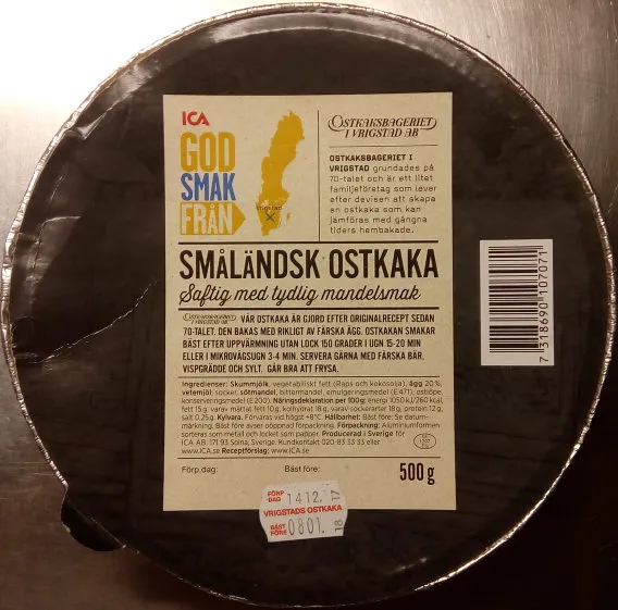 ICA God smak från Småländsk ostkaka