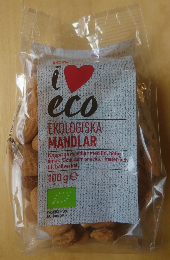 Ekologiska mandlar