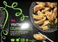 Vegetariska dumplings