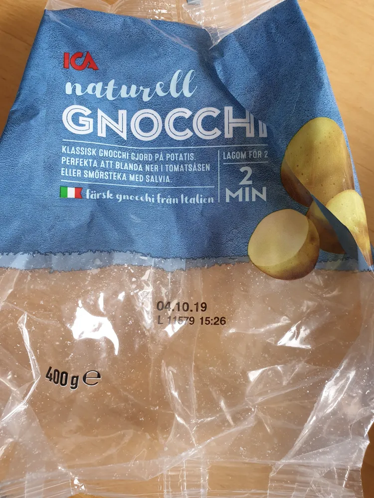 Naturell Gnocchi