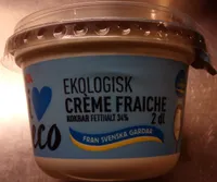 ICA i♥eco Ekologisk Crème Fraiche