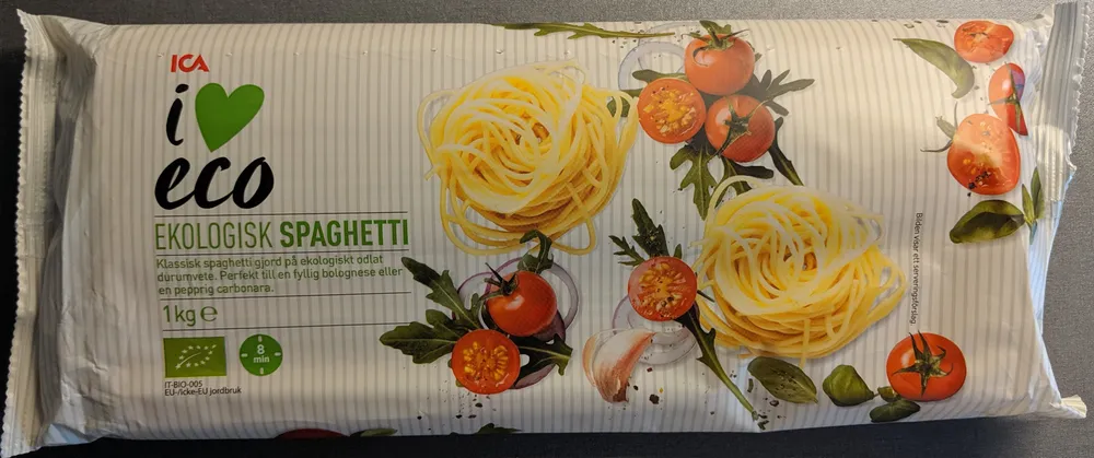 Ekologisk spaghetti