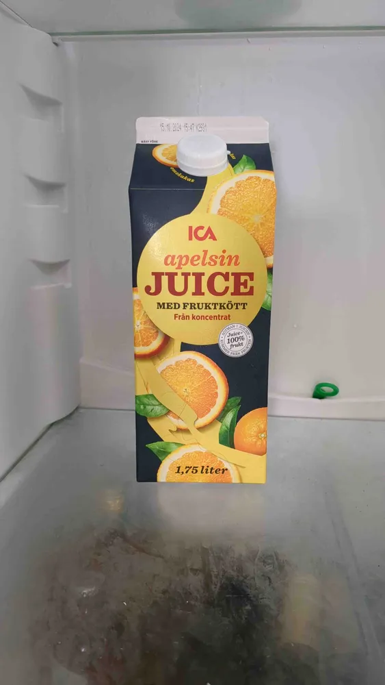 Apelsinjuice med fruktkött