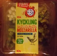 ICA Snabbt & fräscht Kyckling, basilikapasta, mozzarella