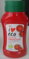ICA i♥eco Ekologisk tomatketchup