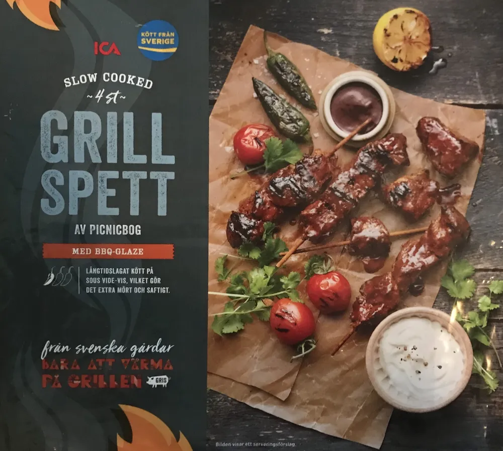 Grillspett av Picnicbog med BBQ-Glaze