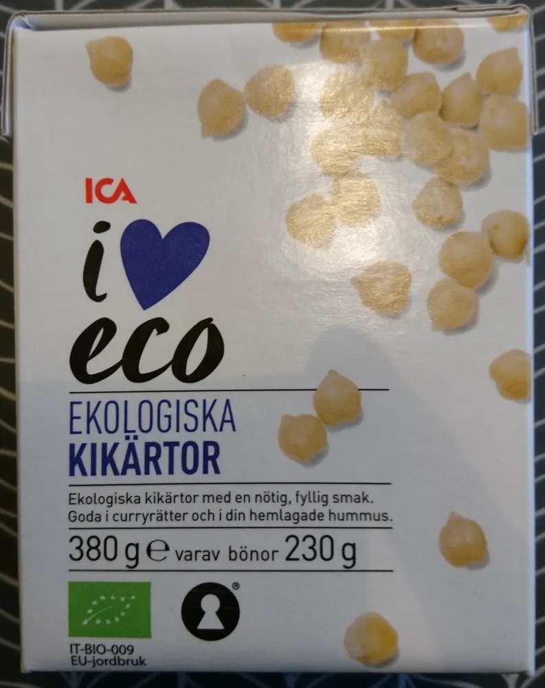 Ekologiska kikärtor