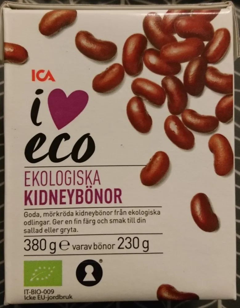 Ekologiska kidneybönor