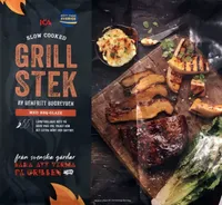 Grill steak med BBQ-glaze
