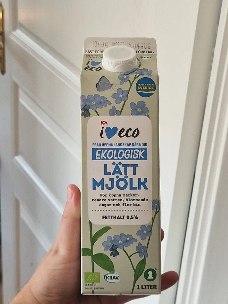 Ekologisk Lättmjölk