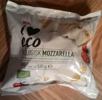 ICA i♥eco Ekologisk mozzarella