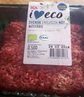 Svensk ekologisk nöt. Nötfärs