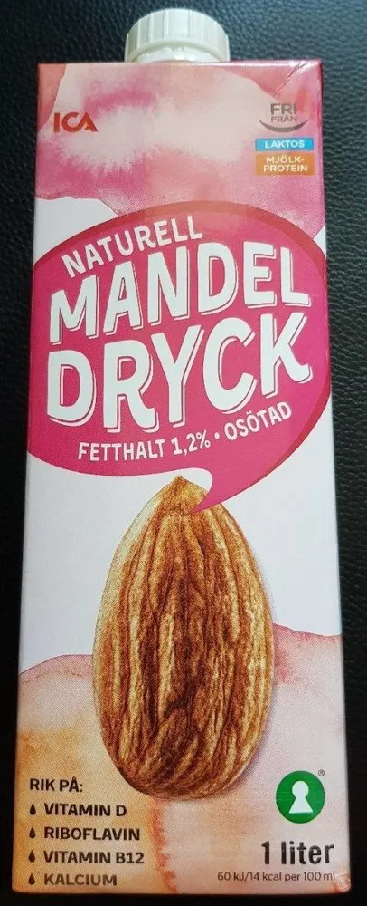 Naturell Mandel Dryck
