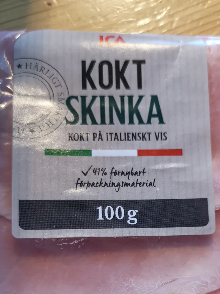 ICA Kokt skinka