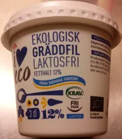 ICA i♥eco Ekologisk gräddfil laktosfri