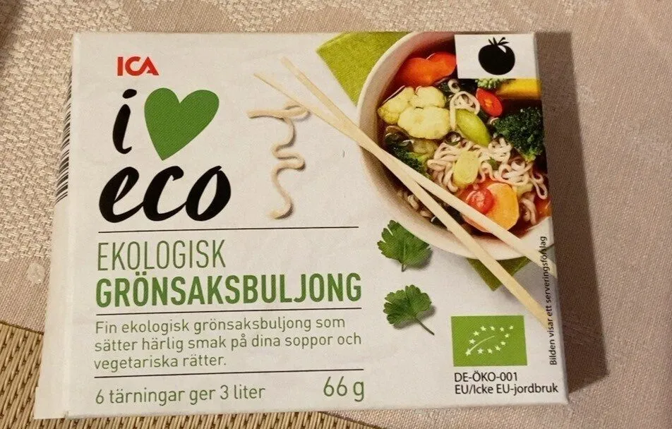 Ekologisk Grönsaksbuljong