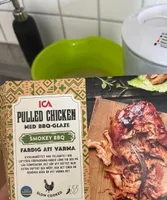 Pulled Chicken med BBQ glaze