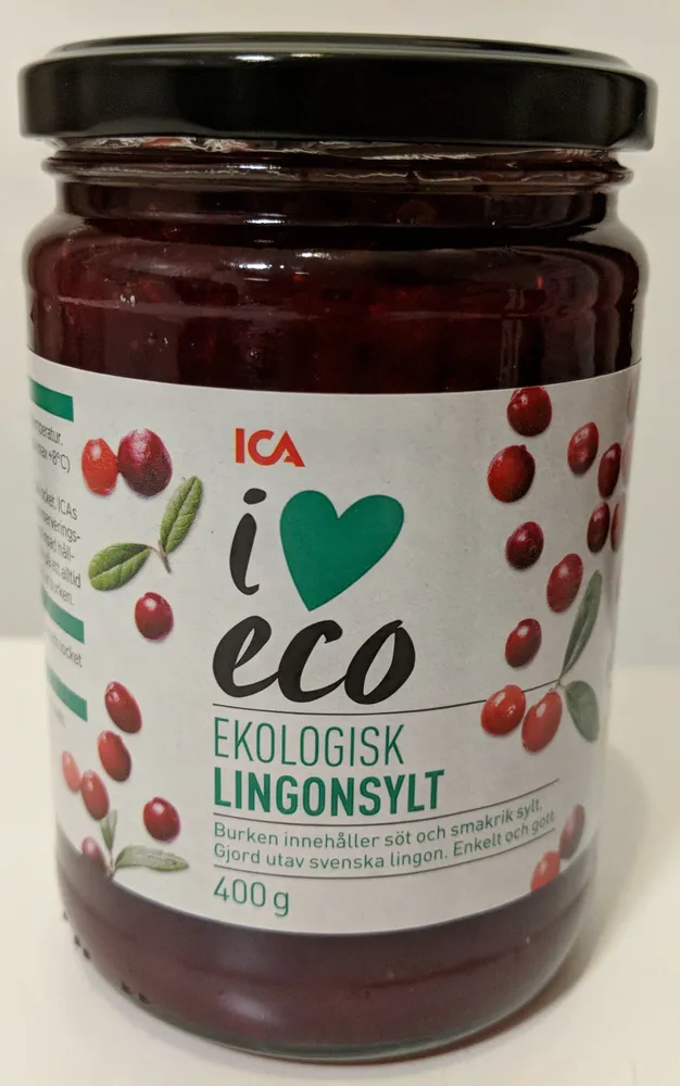 Ekologisk Lingonsylt