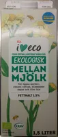 ICA i♥eco ekologisk mellanmjölk